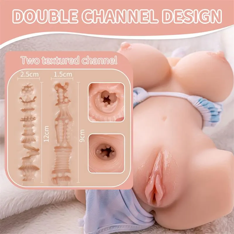 Elu Mini Torso con Vibración 1.25 kg · XISE · Dildos — Foto 9