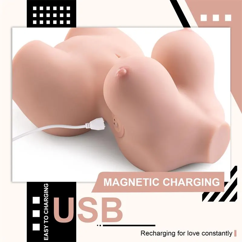 Delilah Mini Torso con Vibración 4.7 kg · XISE · Dildos — Foto 10