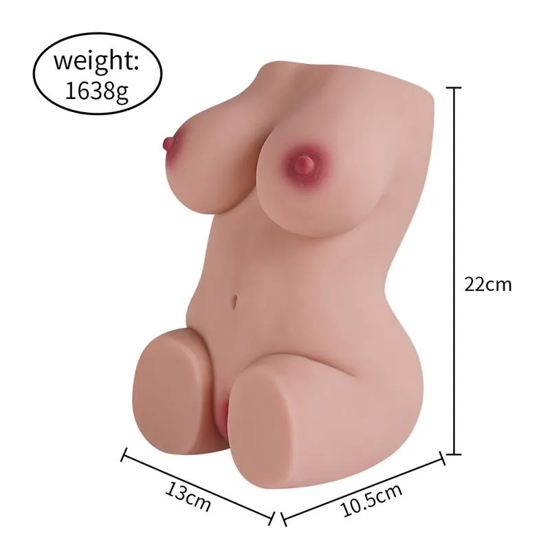 Elroy Mini Torso con Thrusting y Vibración 1.63 kg · XISE · Dildos — photo 16