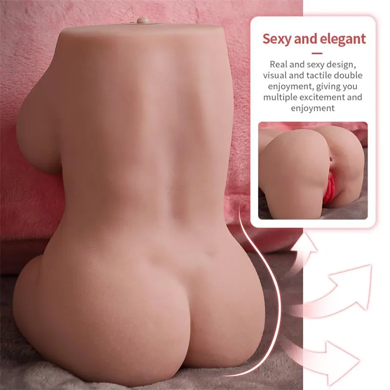 Elroy Mini Torso con Thrusting y Vibración 1.63 kg · XISE · Dildos — photo 6