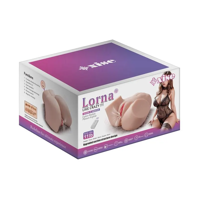 Lorna Torso con Vibración y Efecto Succión 5 kg · XISE · Masturbadores Él — photo 2