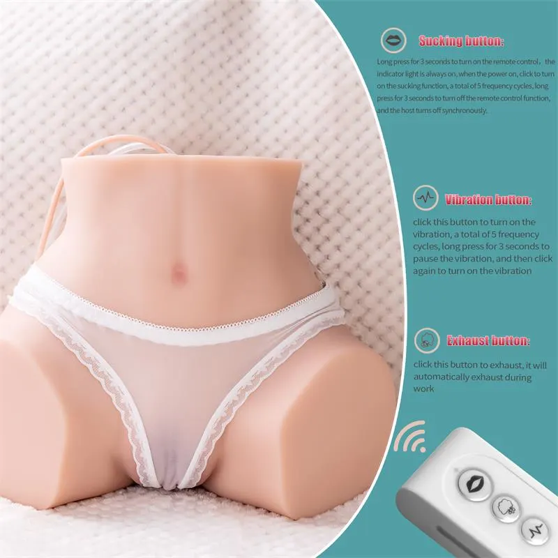 Lorna Torso con Vibración y Efecto Succión 5 kg · XISE · Masturbadores Él — photo 9