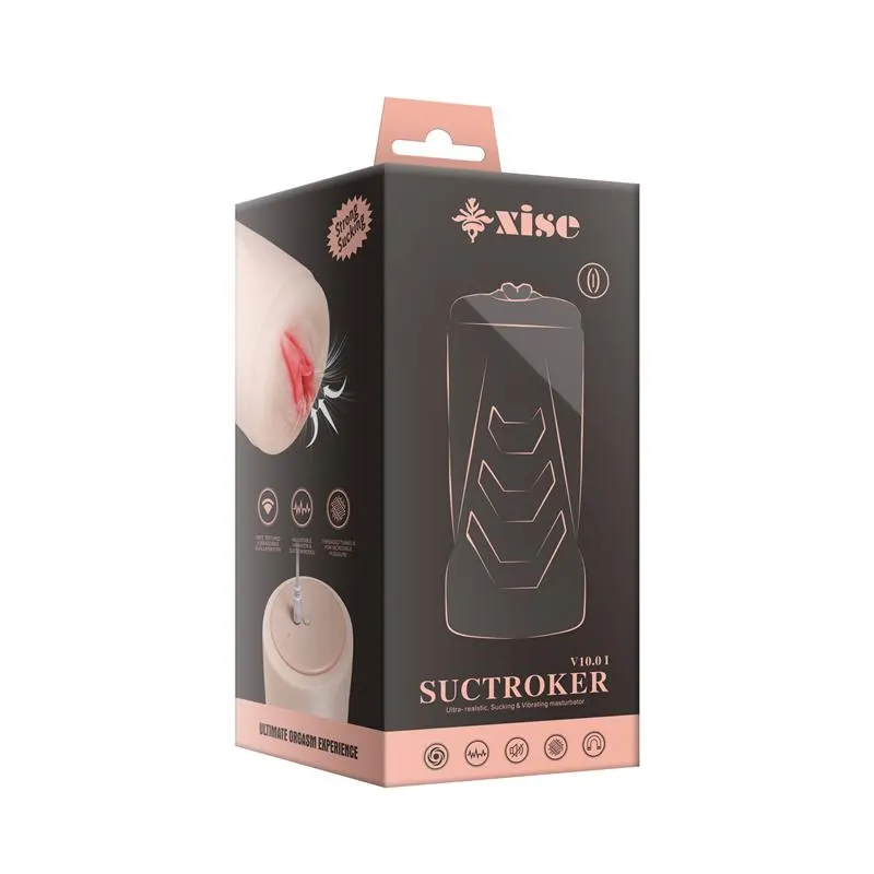 Masturbador con Vibración y Efecto Succión Suctroker V10.0 I · XISE · Masturbadores Ella — photo 9