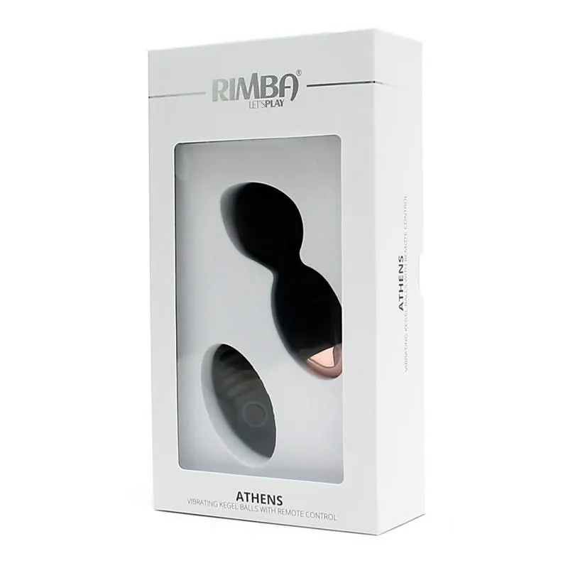 Bolas Kegel con Control Athens Negro · RIMBA TOYS · Bolas Chinas y Salud Femenina — Foto 4