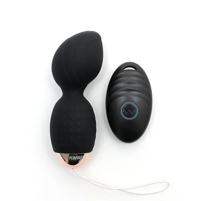 Bolas Kegel con Control Athens Negro · RIMBA TOYS · Bolas Chinas y Salud Femenina