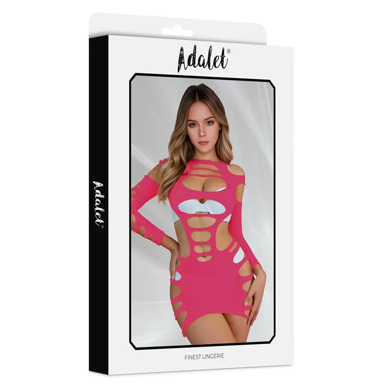Willow Vestido Hollow-out Rosa Talla Única · ADALET LINGERIE · Disfraces y Vestidos — Foto 3