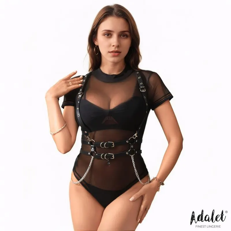 Brenda Arnés para Pecho Cadenas Talla Única · ADALET LINGERIE · Accesorios BDSM y Fetish