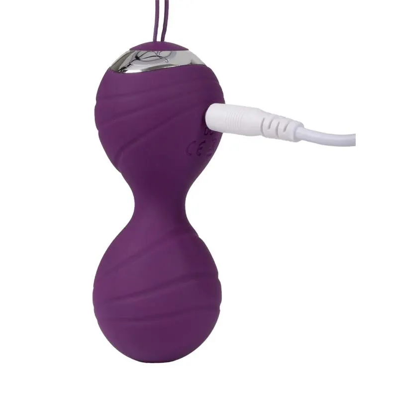 Bolas Kegel con Vibración con Control Remorto Cannes Purpura · RIMBA TOYS · Bolas Chinas y Salud Femenina — foto 4