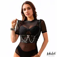 Thalia Arnés de Pecho Cadena Talla Única · ADALET LINGERIE · Accesorios BDSM y Fetish