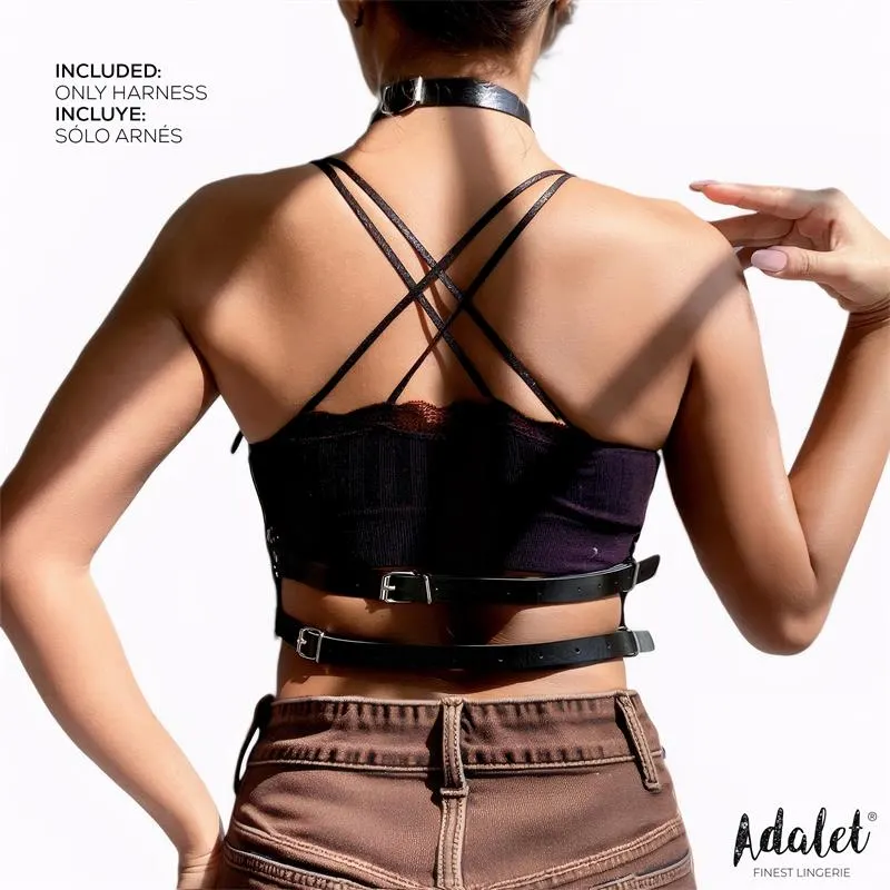 Elva Arnés de Pecho Cuero Vegano Talla Única · ADALET LINGERIE · Accesorios BDSM y Fetish — Foto 2