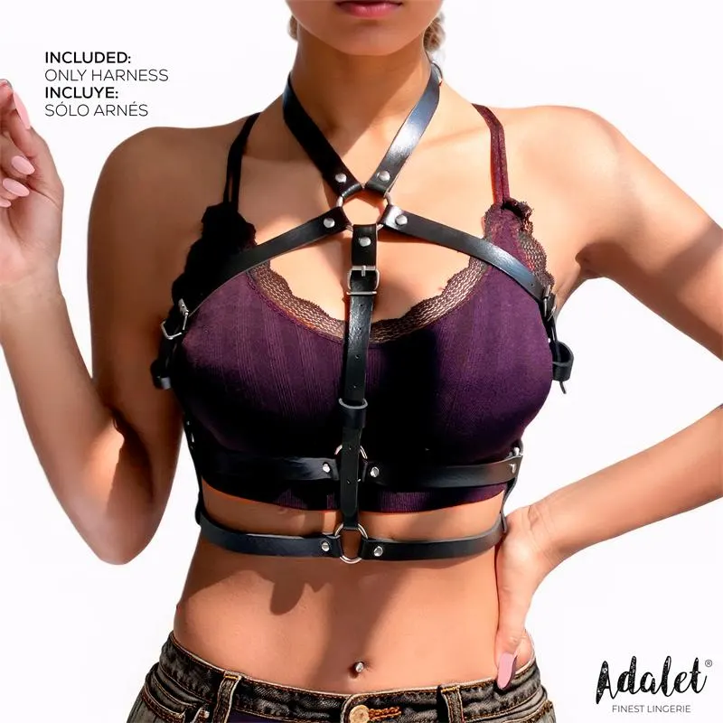 Elva Arnés de Pecho Cuero Vegano Talla Única · ADALET LINGERIE · Accesorios BDSM y Fetish — Foto 3