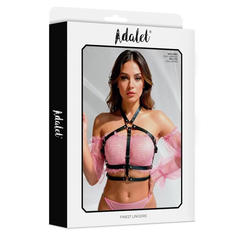 Elva Arnés de Pecho Cuero Vegano Talla Única · ADALET LINGERIE · Accesorios BDSM y Fetish — Foto 4
