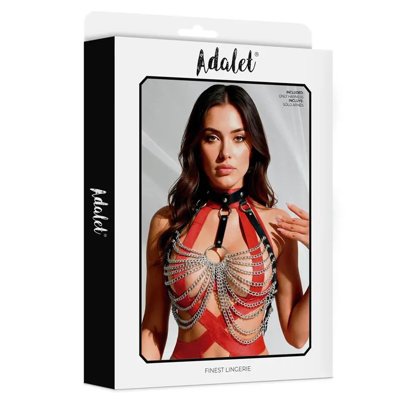 Samara Arnés de Pecho Cadenas  Talla Única · ADALET LINGERIE · Accesorios BDSM y Fetish — Foto 4