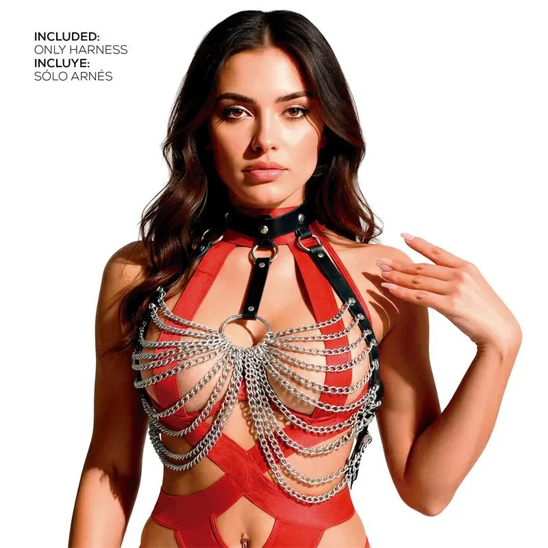 Samara Arnés de Pecho Cadenas  Talla Única · ADALET LINGERIE · Accesorios BDSM y Fetish