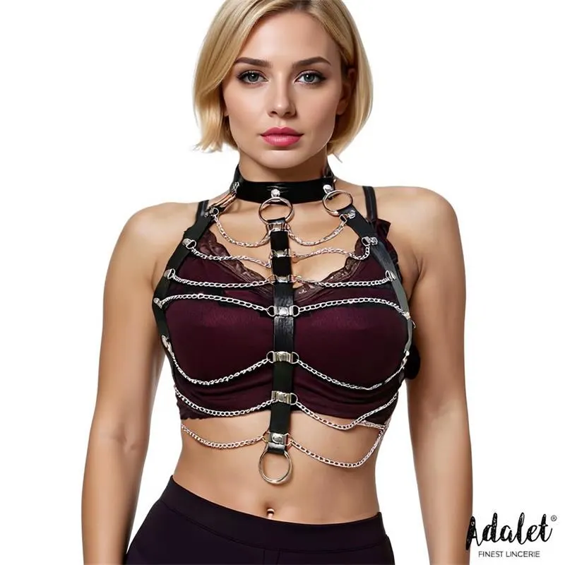 Hilda Arnés de Pecho Cadenas Talla Única · ADALET LINGERIE · Accesorios BDSM y Fetish