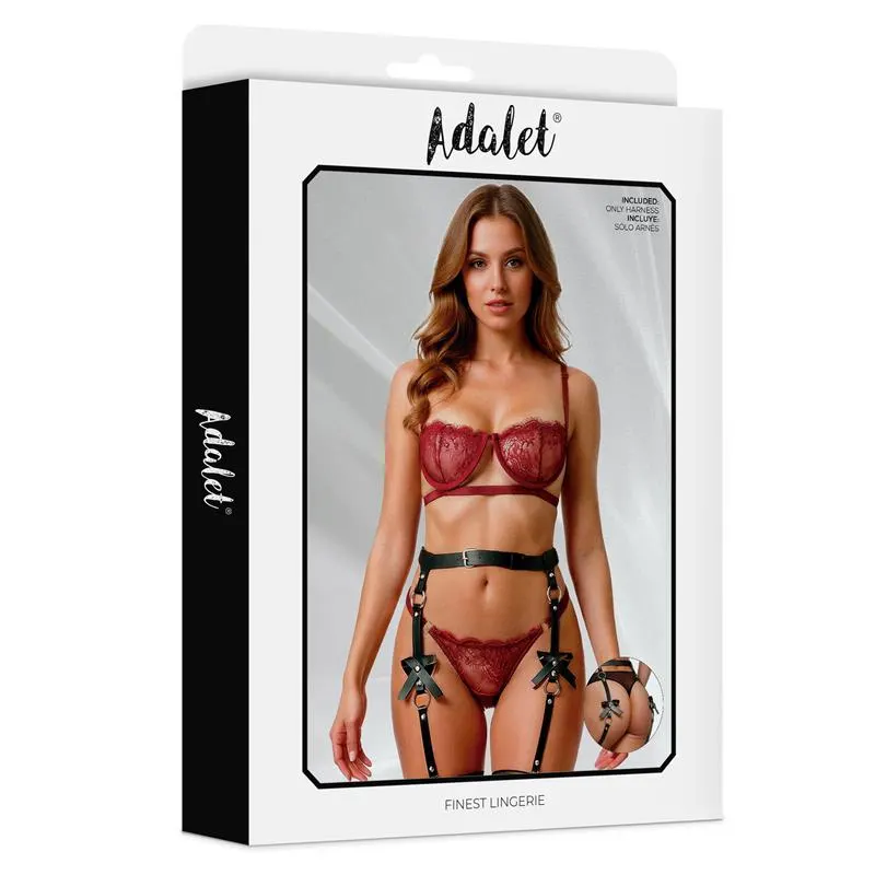 Adrielle Arnés Liguero Lazos Talla Única · ADALET LINGERIE · Accesorios BDSM y Fetish — photo 4