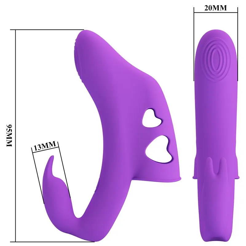 Yenna Vibrador para el Dedo · PRETTYLOVE · Vibradores — Foto 12