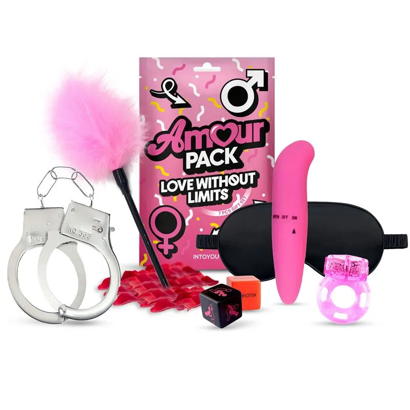 Set de 7 Piezas Love Without Limits · AMOUR PACK · Accesorios y Sets