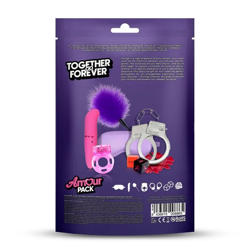 Set de 7 Piezas Together & Forever · AMOUR PACK · Accesorios y Sets — photo 3