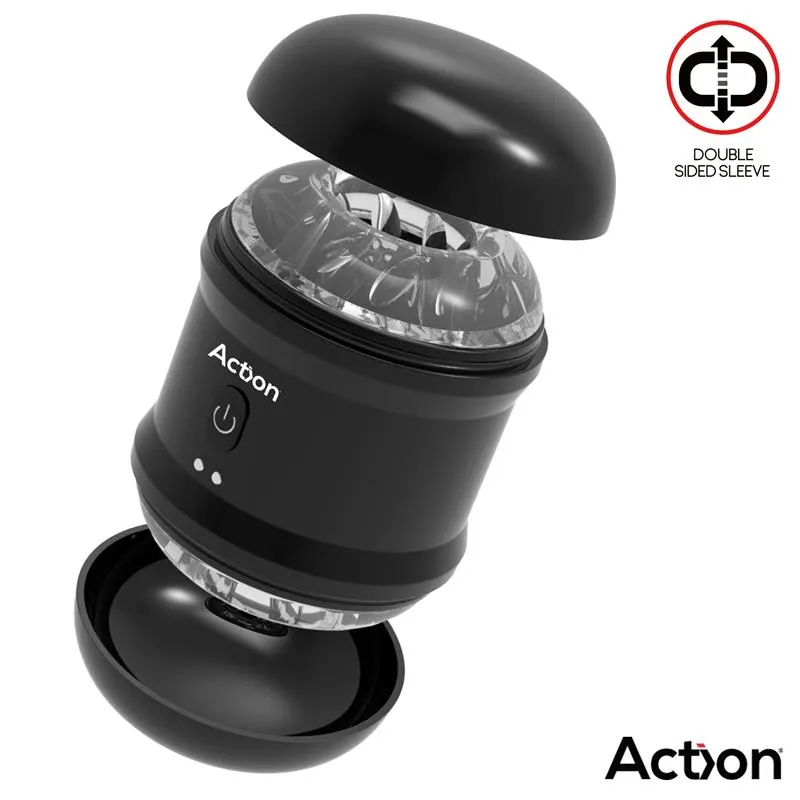 Thor Masturbador con Vibración Doble Orificio · ACTION · Masturbadores Él — Foto 2
