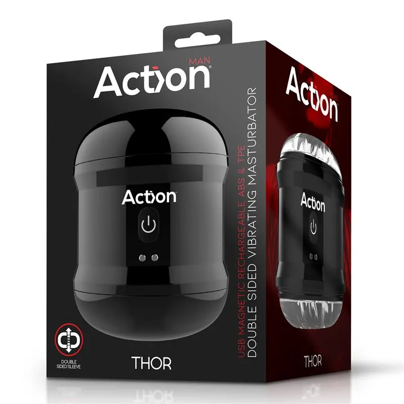 Thor Masturbador con Vibración Doble Orificio · ACTION · Masturbadores Él — Foto 9