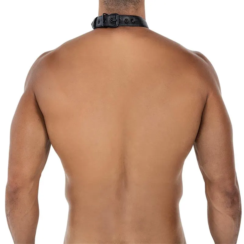 BL4CK08 C-Ring Body Collar Blackleatherlike Talla Única · CUT4MEN · Juegos y Complementos Divertidos — Foto 3
