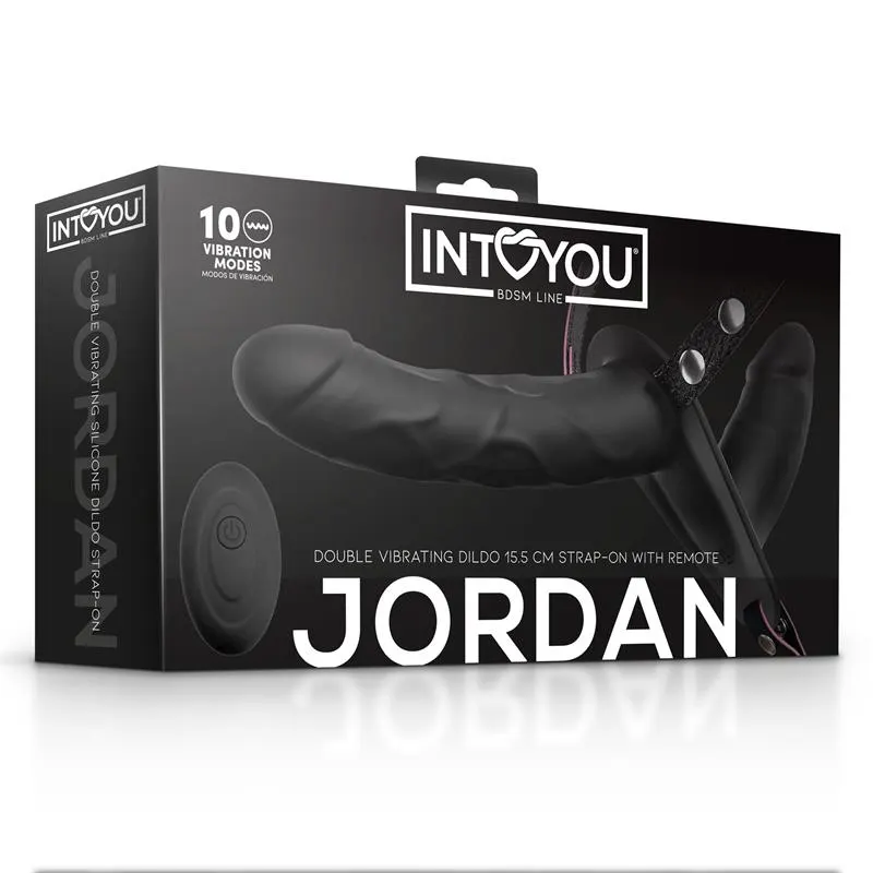 Jordan Arnés Dildo Doble con Vibración y Control Remoto · INTOYOU BDSM LINE · Dildos — photo 7