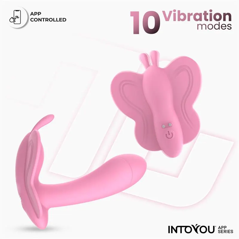 Wingy Estimulador Mariposa con APP Rosa · INTOYOU APP SERIES · Estimuladores de Clítoris — photo 3