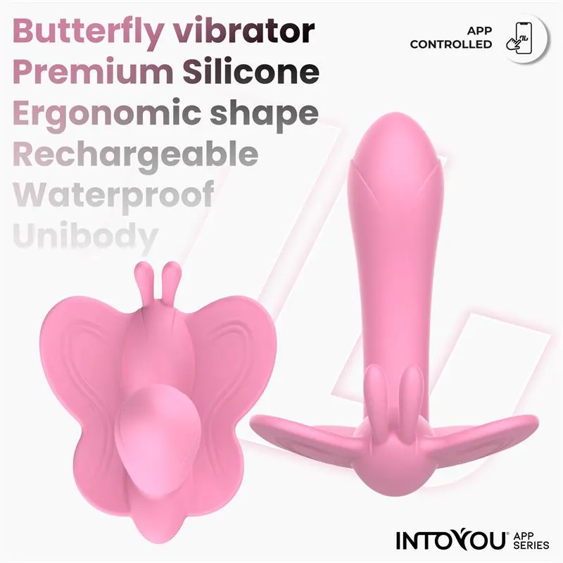 Wingy Estimulador Mariposa con APP Rosa · INTOYOU APP SERIES · Estimuladores de Clítoris — photo 6