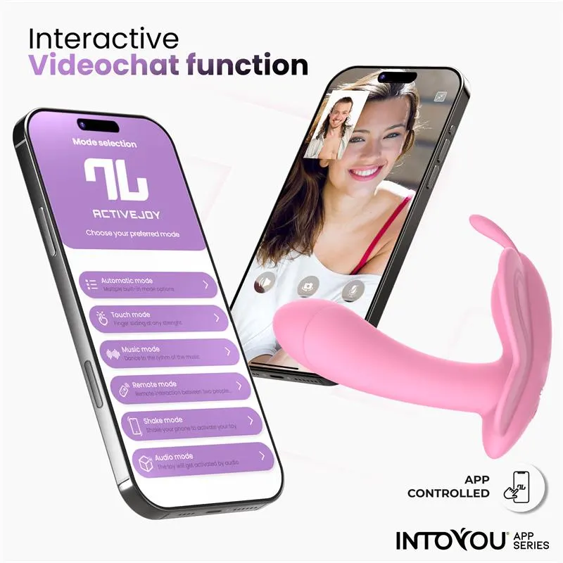 Wingy Estimulador Mariposa con APP Rosa · INTOYOU APP SERIES · Estimuladores de Clítoris — photo 10