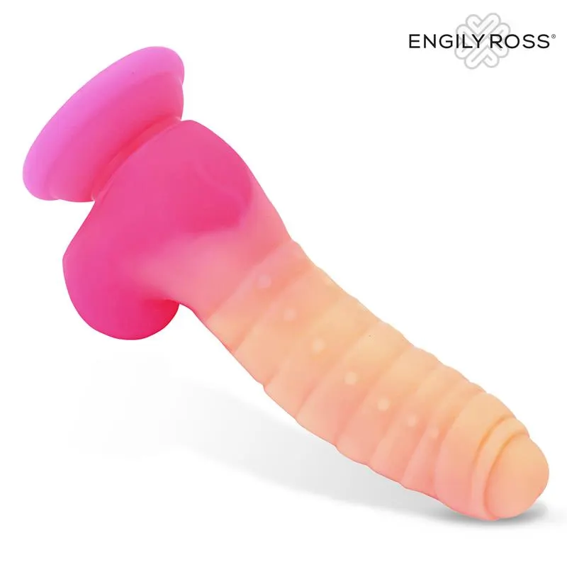 Scalidor Dildo Unicorn Brilla en la Oscuridad Silicona Líquida 18 cm · DILDOX BY ENGILY ROSS · Dildos — Foto 4