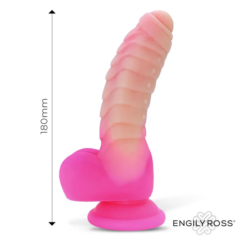 Scalidor Dildo Unicorn Brilla en la Oscuridad Silicona Líquida 18 cm · DILDOX BY ENGILY ROSS · Dildos — Foto 7