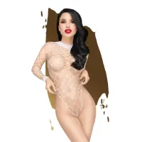 Scandalous Body de Rejilla Blanco · S-L · PENTHOUSE · Conjuntos y Bodies
