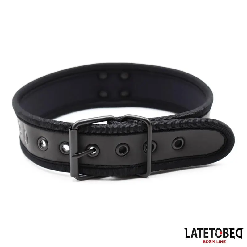 Collar Neopreno Ajustable · LATETOBED BDSM LINE · Accesorios BDSM y Fetish