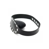 Mordaza con Forma de Lengua Cuero Ajustable · BONDAGE PLAY · Máscaras, Antifaces y Mordazas