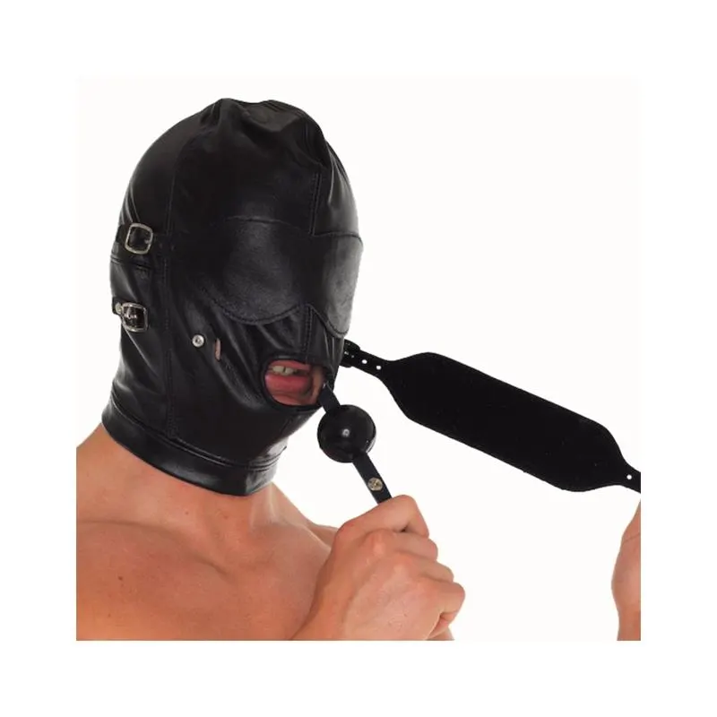 Máscara Cuero Ajustable · BONDAGE PLAY · Máscaras, Antifaces y Mordazas