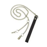 Correa Metálica con Pinzas Labios Vaginales 90cm · BONDAGE PLAY · Accesorios y Sets