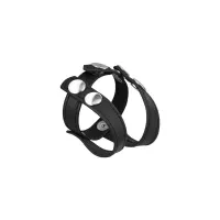 Anillo de Cuero para los Testículos con 2 Botones · BONDAGE PLAY · BONDAGE PLAY · Anillos para el Pene