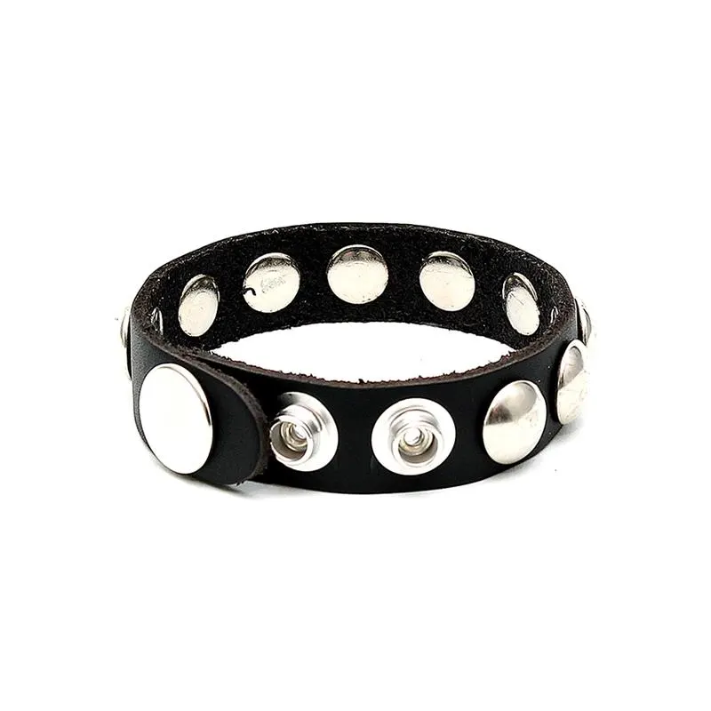 Set de 2 Anillos para el Pene de Cuero · BONDAGE PLAY · BONDAGE PLAY · Anillos para el Pene