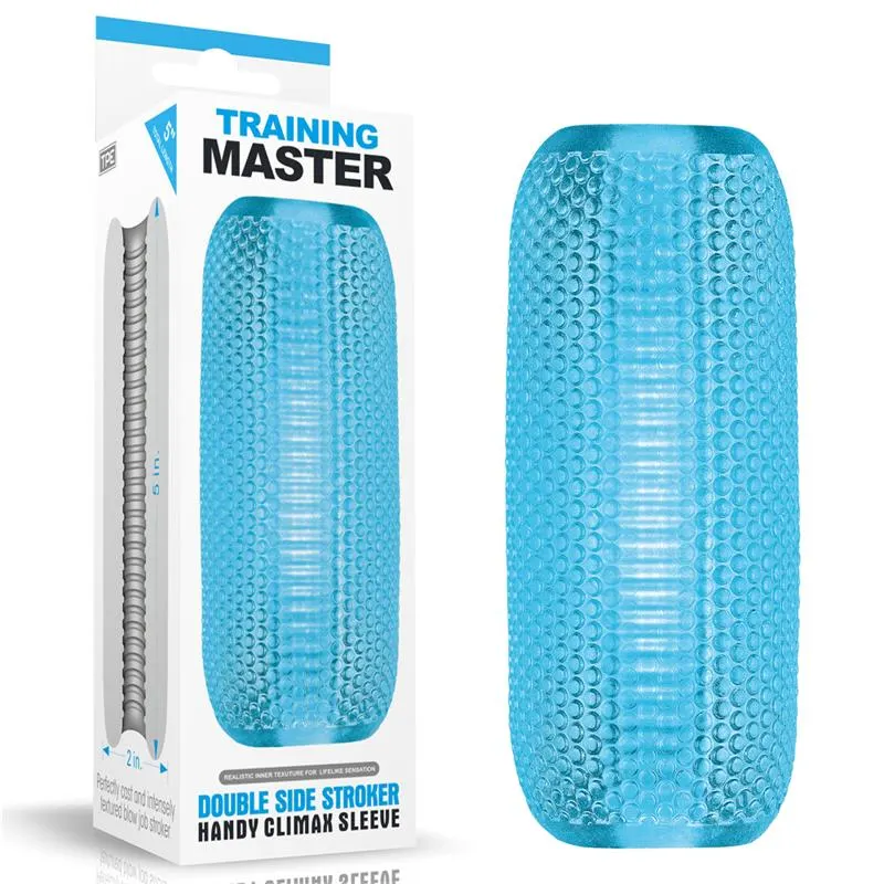 Masturbador Double Side Stroker Azul · LOVETOY · Masturbadores Él — photo 6