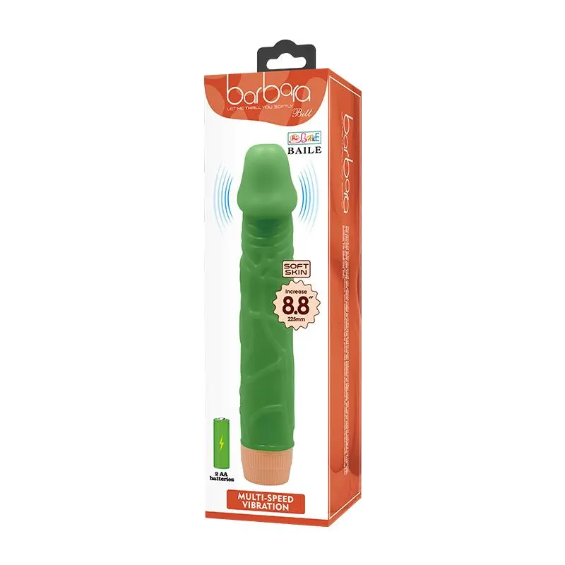 Bill Vibrador Realista 8.8 Verde · BAILE · Vibradores — photo 9