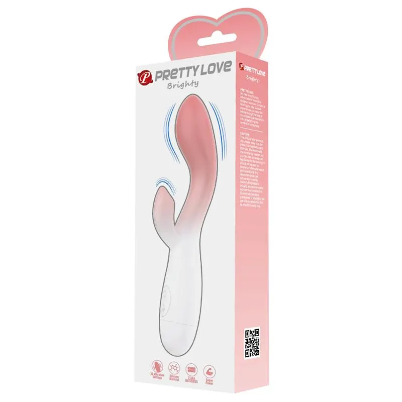 Brighty Vibrador Blanco y Rosa · PRETTYLOVE · Vibradores — Foto 9