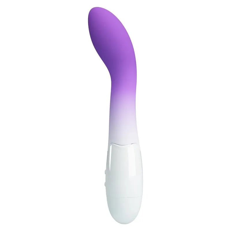 Bishop Vibrador Blanco y Púrpura · PRETTYLOVE · Vibradores — Foto 2
