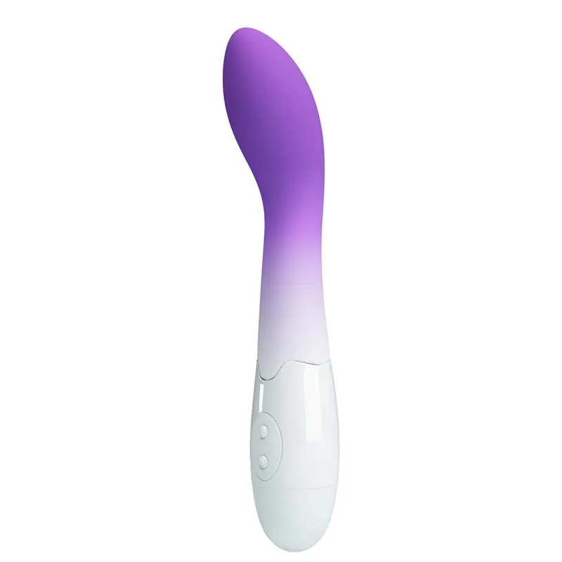 Bishop Vibrador Blanco y Púrpura · PRETTYLOVE · Vibradores — Foto 3