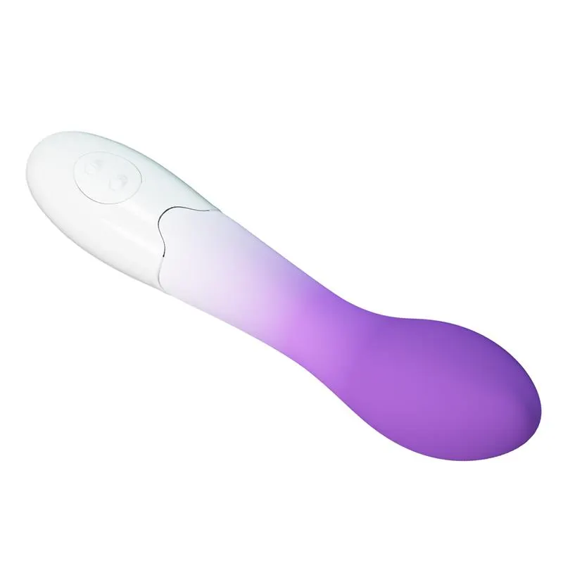 Bishop Vibrador Blanco y Púrpura · PRETTYLOVE · Vibradores — Foto 4