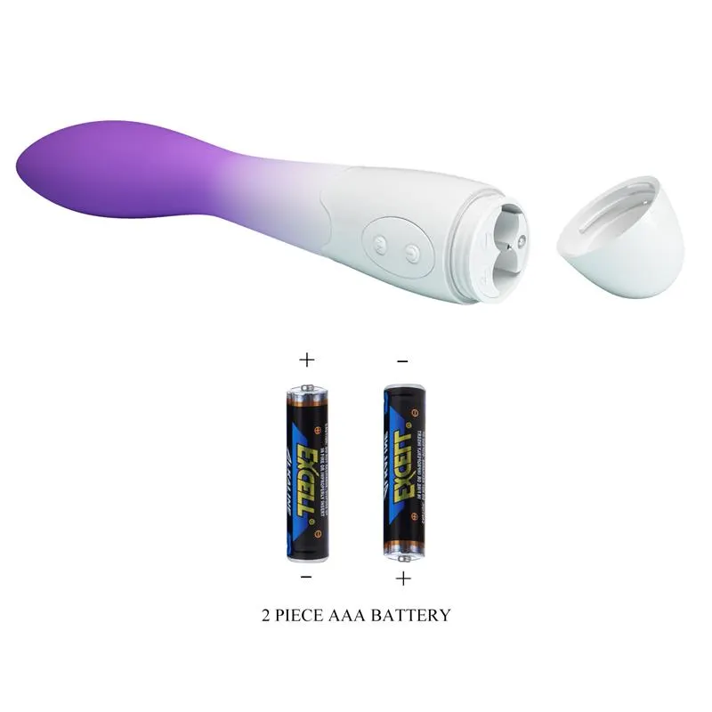 Bishop Vibrador Blanco y Púrpura · PRETTYLOVE · Vibradores — Foto 7