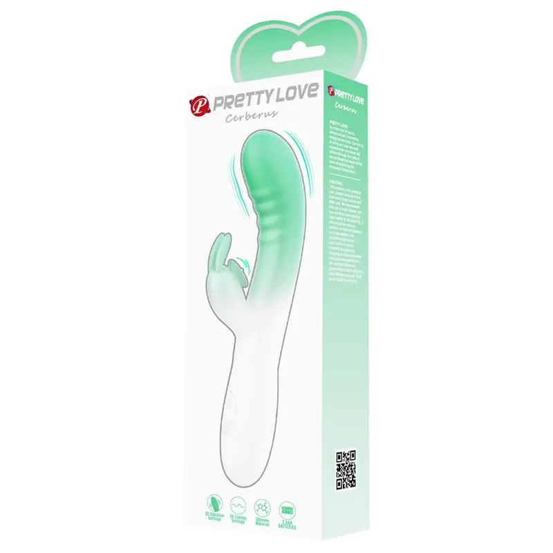Cerberus Vibrador con Lengua Licking · PRETTYLOVE · Vibradores — Foto 9