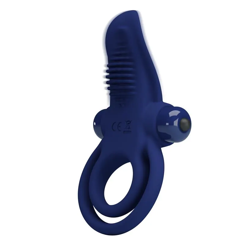 Anillo Vibrador de Silicona 10 Modos · PRETTYLOVE · PRETTYLOVE · Anillos para el Pene — photo 4