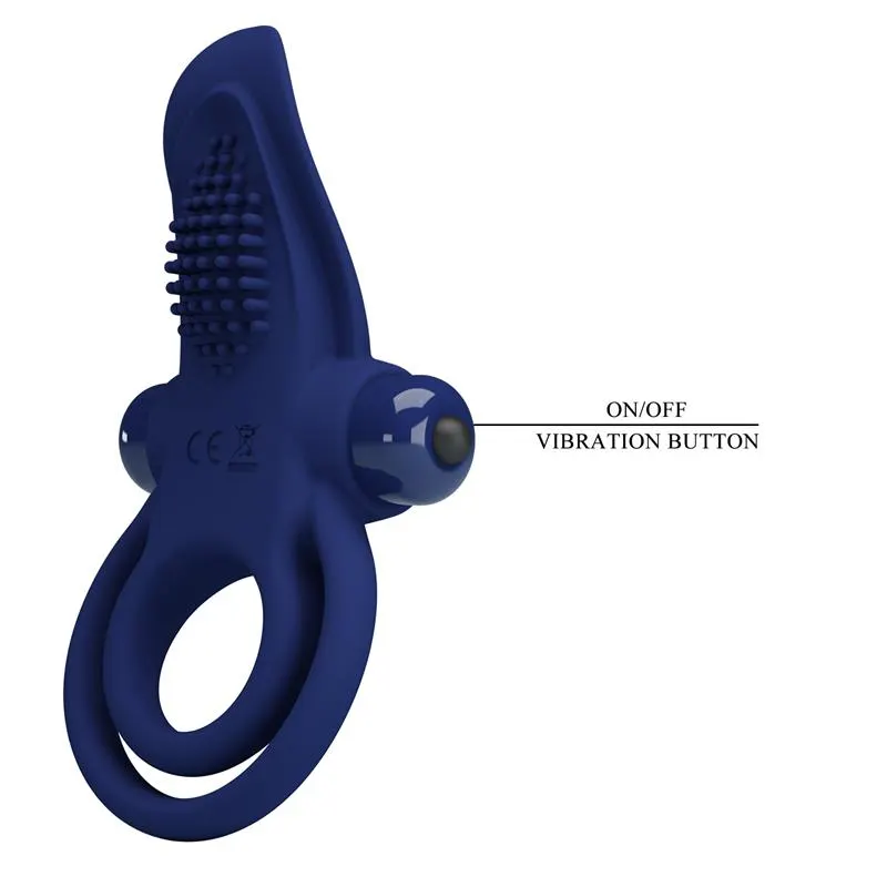 Anillo Vibrador de Silicona 10 Modos · PRETTYLOVE · PRETTYLOVE · Anillos para el Pene — photo 5