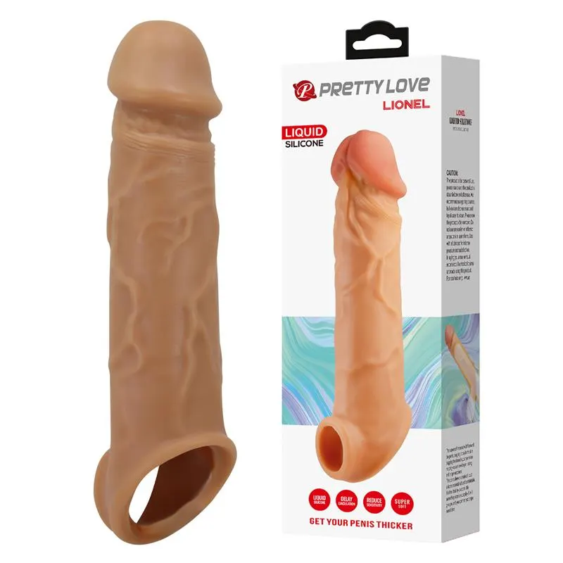 Lionel Funda para el Pene Silicona Líquida · PRETTYLOVE · Fundas y Extensiones para el Pene
